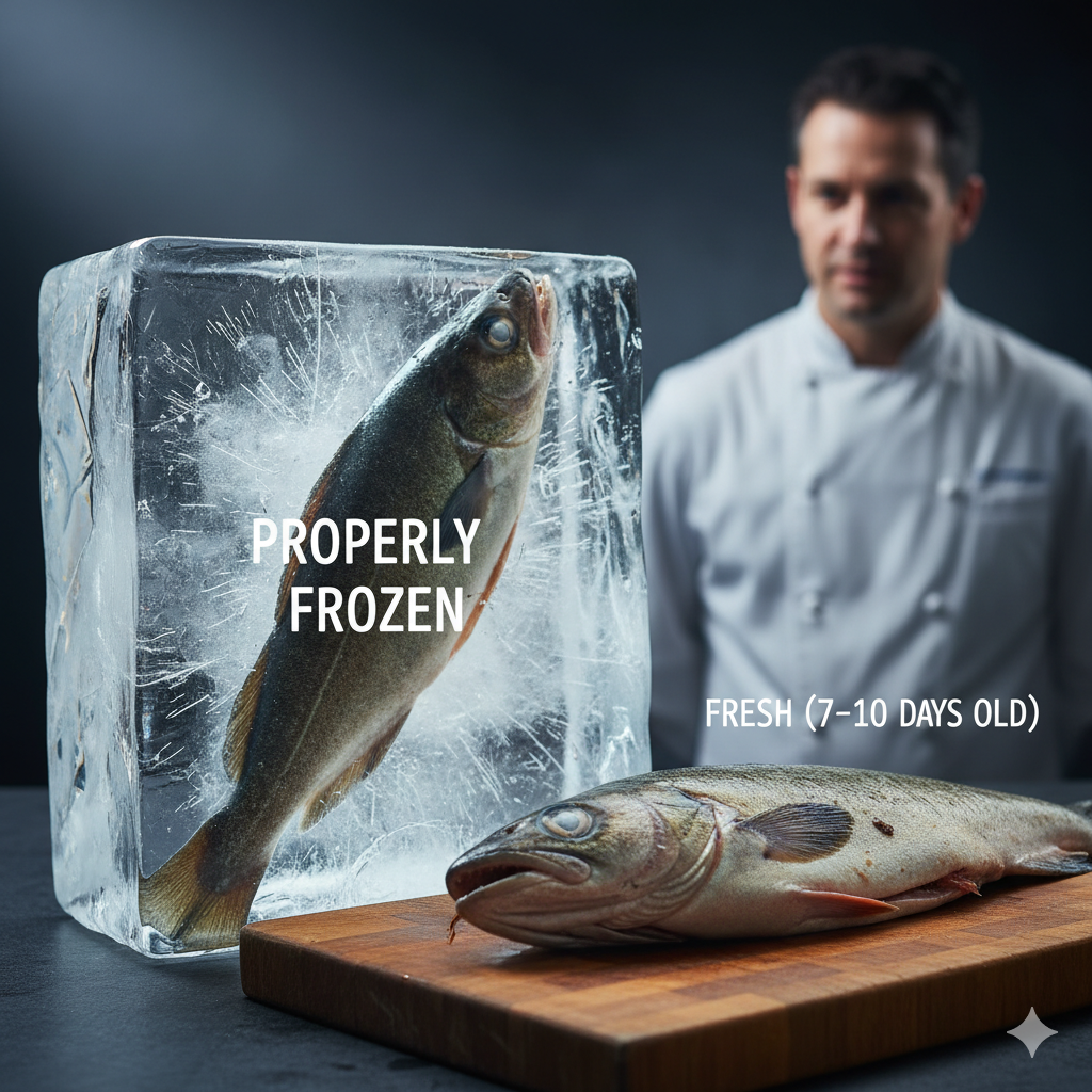 Fresh vs. Frozen Fish: Rethinking What “Fresh” Really Means