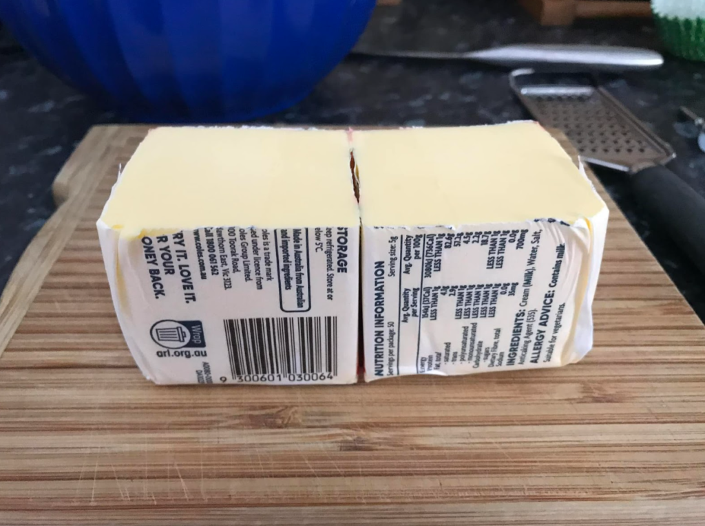 Discipline Is Unwrapping the Butter