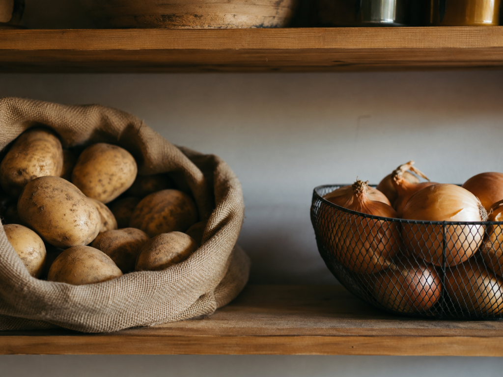 Why Potatoes and Onions Should Never Be Stored Together