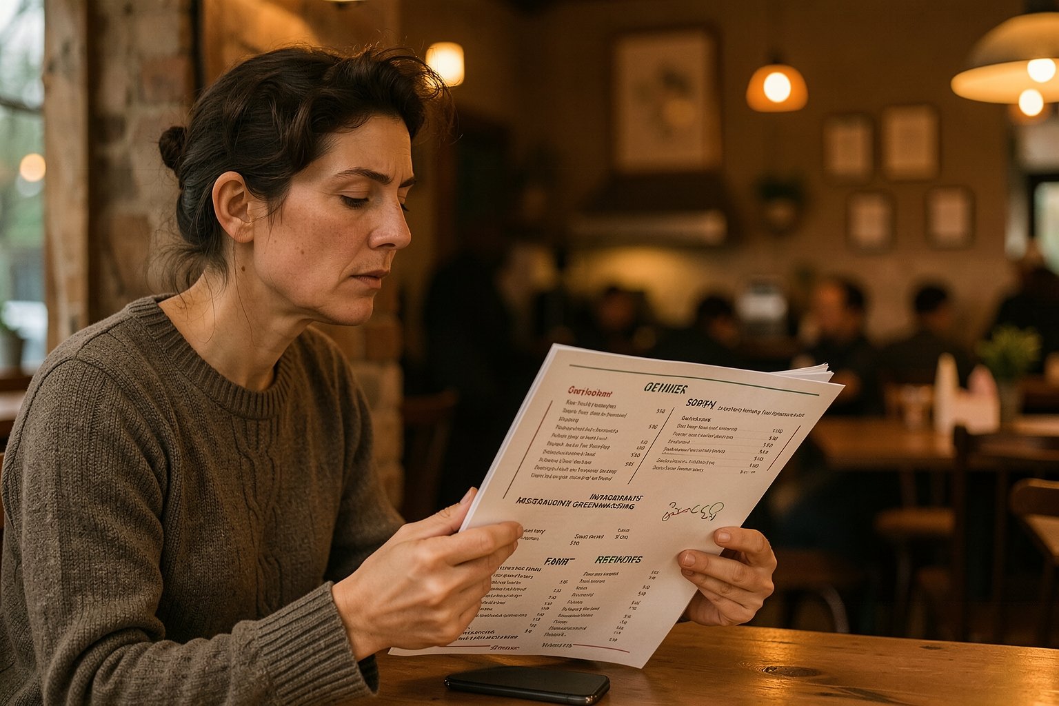 How to Spot Greenwashing at Restaurants: A Guest Guide
